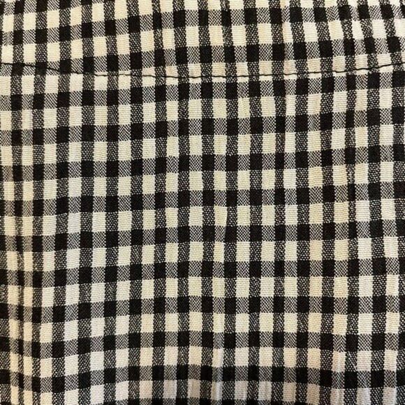 Norm Thompson Womens Blazer Black White Check Button Up Long Sleeve Sz XS - Picture 6 of 16